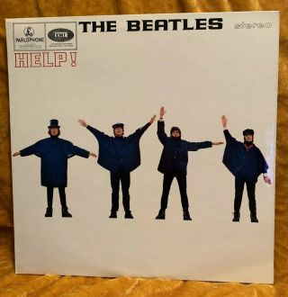 The Beatles - Help Stereo Uk 1st Pressing Lp Parlophone