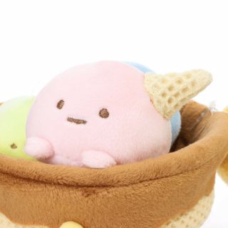USA San - x Sumikko Gurashi Ice - cream Cone Stuffed Animals Plush Doll 6