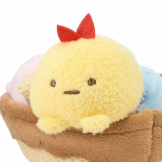USA San - x Sumikko Gurashi Ice - cream Cone Stuffed Animals Plush Doll 8
