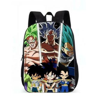 Dragon Ball Saiyan Son Goku Vegeta Broli Book Backpack Student School Bags