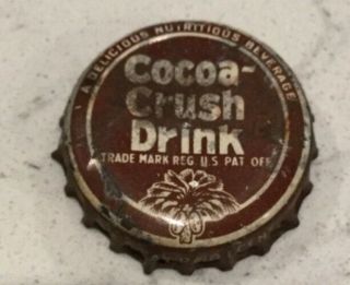 Coca Crush Sc Tax Stamp Soda Bottle Cap Cork