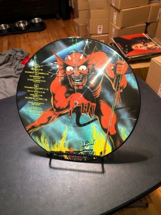 IRON MAIDEN Number Of The Beast 1982 Lp Record Picture Disc 4