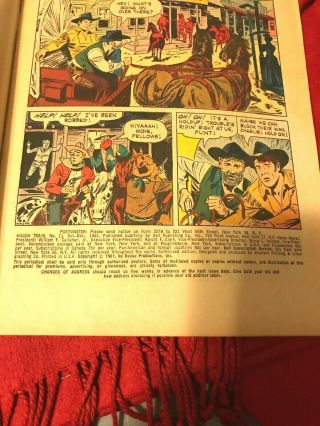 Wagon Train (1st Series) (TV) 11 (DELL,  1958) - FN,  (6.  5) Western’s Comic Book 4
