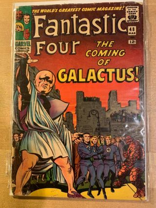 Fantastic Four 48 1st Appearance Of Galactus And Silver Surfer Fair