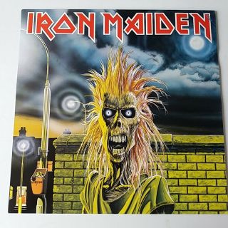 Iron Maiden - Self Titled 1st Album - Vinyl Lp Uk 1985 Press Nm/ex,