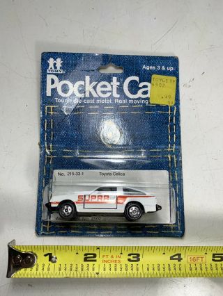 Tomy Pocket Cars Toyota Celica
