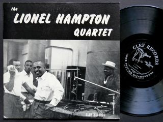 Lionel Hampton Quartet Lp Clef Mg C - 611 Us 