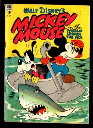 Mickey Mouse Four Color 194 Vg 4.  0 Dell Golden Age Comic