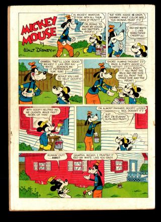 MICKEY MOUSE FOUR COLOR 194 VG 4.  0 DELL GOLDEN AGE COMIC 2