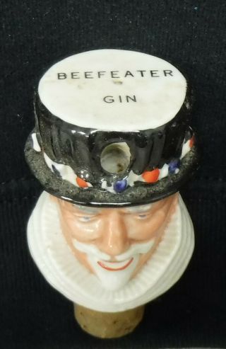 Vintage Beefeater Gin Wade Ceramics Figure Pourer