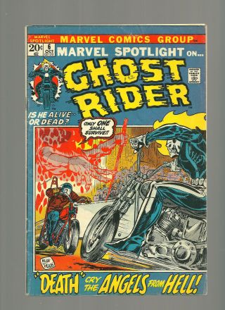 Marvel Spotlight 6 Ghost Rider,  Origin Retold 1972