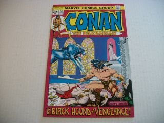 Conan The Barbarian 20 Nm - (9.  2) Roy Thomas Barry Smith Dan Adkins Marvel 1972