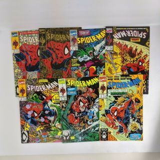 Spiderman Marvel Comics 1 - 6 Torment Series Todd Mcfarlane 1990