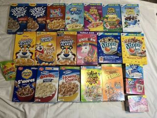 Rare And Exotic Snacks (cereals,  Pop Tarts,  & Candy)