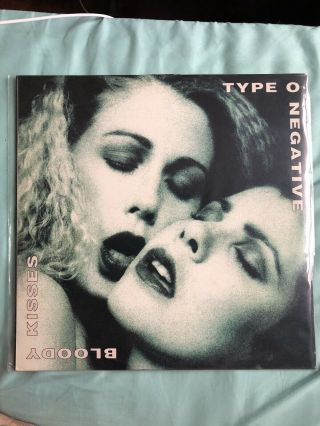 Type O Negative Bloody Kisses Vinyl Lp 1993 Brazil Press Nyhc Record