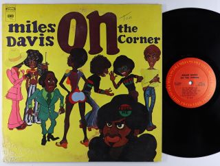 Miles Davis - On The Corner Lp - Columbia Vg,