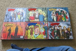 The Complete Terry And The Pirates Hc 1 2 3 4 5 6 Set 1 - 6 Idw Publishing Caniff