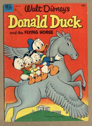 Donald Duck (dell/gold Key/whitman/gladstone) 27 1953 Gd 2.  0
