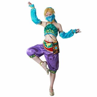 The Legend Of Zelda Link Gerudo Outfit Cosplay Costume Female