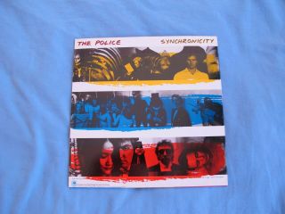 The Police Synchronicity 1983 Press SP 3735 NM - Vinyl LP with Inner 2