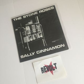 The Stone Roses Sally Cinnamon Ian Brown John Squire 7 Inch Single Vinyl Vg,