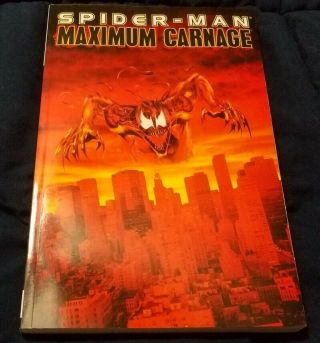 Spider - Man Maximum Carnage Tpb - Nm Marvel Comic Book -