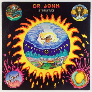 Dr.  John - In The Right Place Lp - Atco Vg,