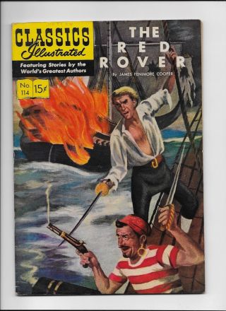 Classics Illustrated 114 Forty Five Guardsmen Hrn 115 Vf - Beauty