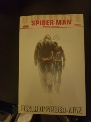 Ultimate Spider - Man Death Of Spider - Man Omnibus Nm Oop Bendis Far From Home