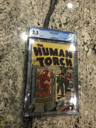 Human Torch Comics 33 1948 Cgc 2.  5