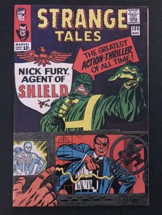 Strange Tales 135,  8.  5.  1965 1st App Of Nick Fury Agent Of Shield.