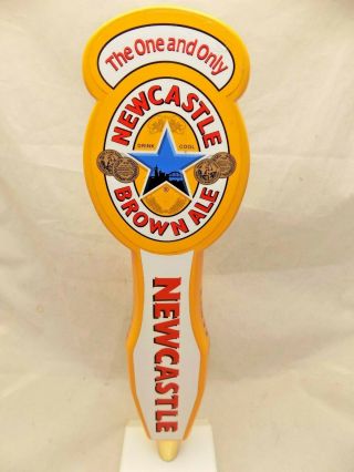 Newcastle Brown Ale Beer Tap Handle 12 "