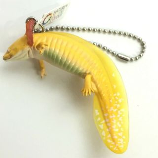 Nature Techni Colour Mini Figure Ball Chain Axolotl Mexican Salamander Golden