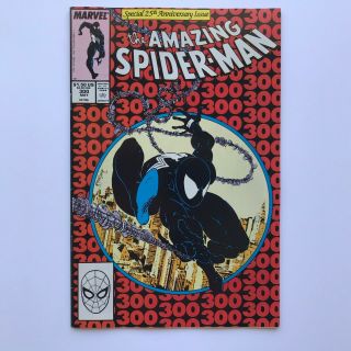 The Spider - Man 300 1st App Venom Newsstand Asm Spidey Eddie Brock (nm)