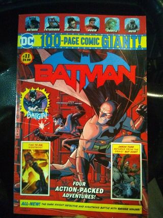 Dc 100 Page Giant Walmart Exclusive Batman 11 Nm