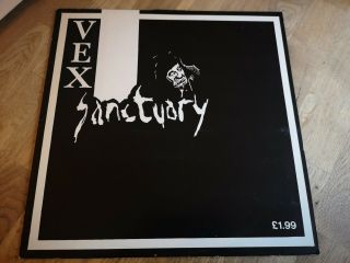 Vex 12 " Not Lp Sanctuary Uk Fight Back 1st Press Oi Kbd Isd Punk