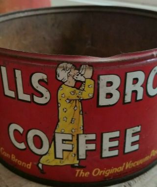 Vintage Hills Bros.  Coffee Tin Cans and Vintage Prince Albert Tobacco Tin Cans 4