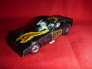 Vintage 1977 Hot Wheels Human Torch Die Cast Toy Funny Car Fantastic Four Marvel