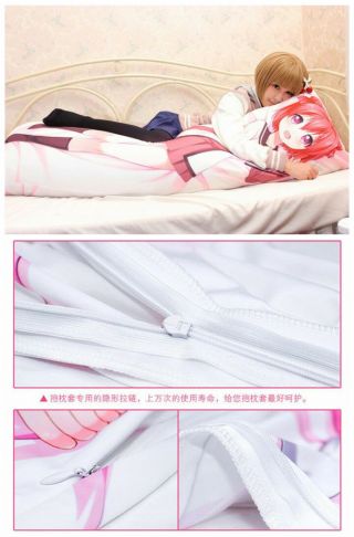 Anime Dakimakura Pillow Case Cat Planet Cuties Eris WB002 (150 50cm - Peach Skin) 4