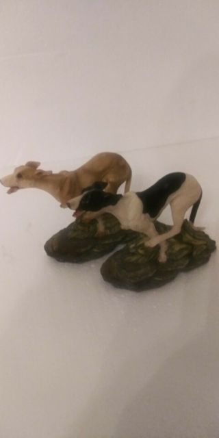 Resin Racing Greyhound Dogs