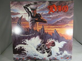 Dio Holy Diver Vinyl Lp 1983 Warner Bros 1 - 23836 Heavy Metal Nm Cover Nm