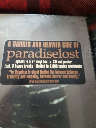 Paradise Lost - In Requiem - 4 x vinyl box set.  Still in. 2