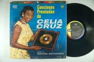 Celia Cruz Con La Sonora Matancera Canciones Premiadas De Latin Lp Shrink Seeco