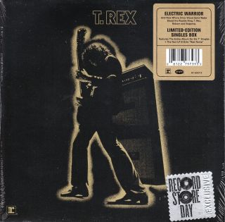T.  Rex - Electric Warrior,  6 X 7 " Vinyl Box Set,  Rsd 2012,  Marc Bolan,