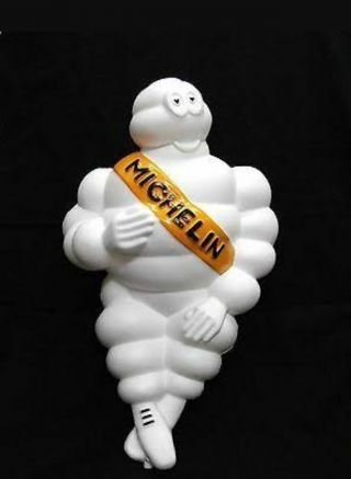 8 " X1 Light Michelin Man Doll Figure Bibendum Advertise Tire Collect Freeshi
