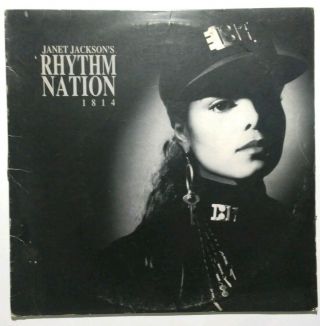 Janet Jackson - Rhythm Nation 1814 (vinyl Lp) Us 1989 1st Press Rare