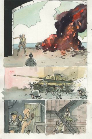 Tyler Jenkins Peter Panzerfaust Issue 24 P.  12 Published Art