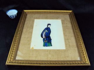 Rare & Impressive Chinese Oriental Antiques Rice Paper Pith Paintings