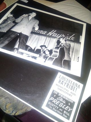 Elvis Autographed Rare 12 " Vinyl Lp Scotty Moore D.  J Fontana Neil Matthews 100