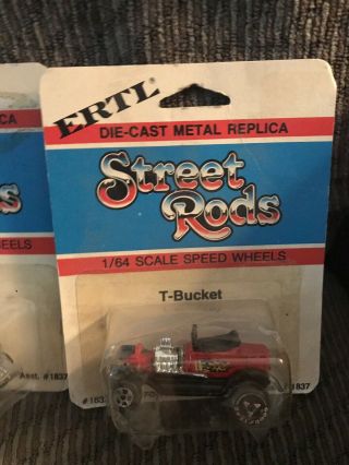 ERTL STREET RODS - 1/64TH SCALE - SET of 6 - ALL In Package 5